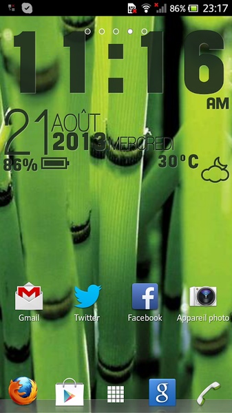 Sense Clock Live Wallpaper - Preview 3