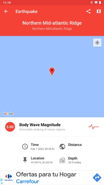 My Earthquake Alerts - Preview 5