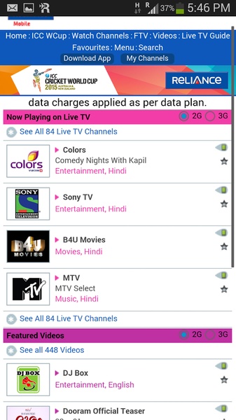 RelianceTV - Preview 2