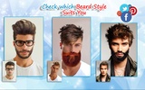 Men Hairstyles - Beard Camera screenshot 2