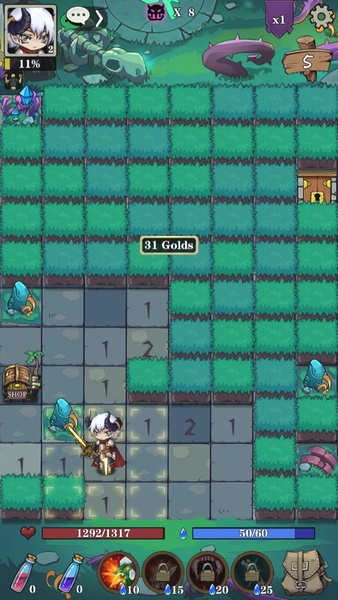 MineSweeper: Dungeon Warrior - Preview 6