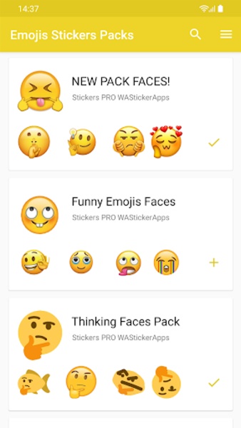 Stickers Emojis WAStickerApps - Preview 2