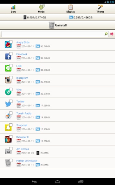 Perfect Uninstaller - Preview 3