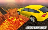 Wall Of Lava Volcano Cars 3D screenshot 3