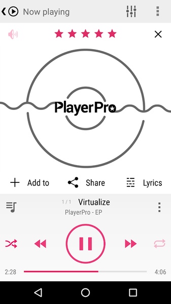 PlayerPro KK skin Light - Preview 3