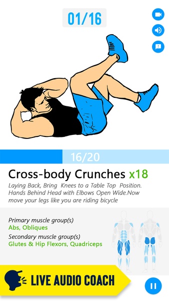 Six Pack in 30 Days - Abs Workout Lose Belly fat - Preview 5
