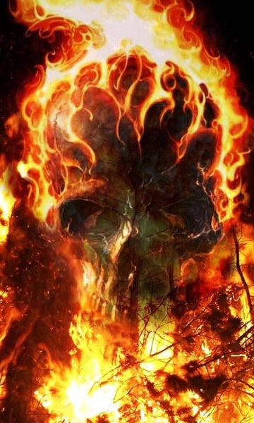 Fire Skulls Live Wallpaper - Preview 5
