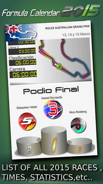 Formula Calendar 2015 - Preview 5