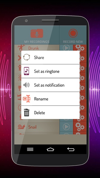 Voice Changer - Audio Effects - Preview 2