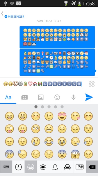 Emoji Keyboard For WhatsApp - Preview 4