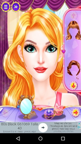 Rainbow Girl Hair Do Design - Preview 1