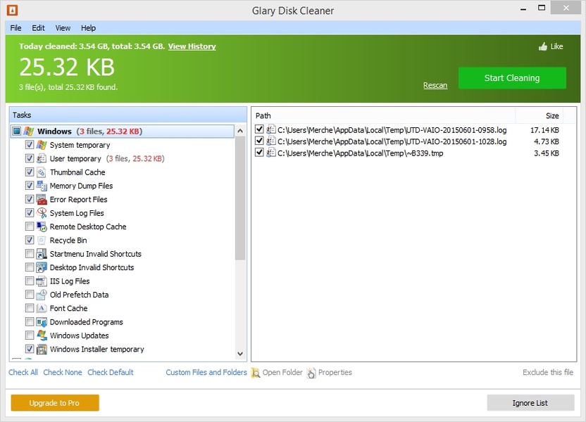 Largo Humilde sagrado Glary Disk Cleaner para Windows - Descarga gratis en Uptodown