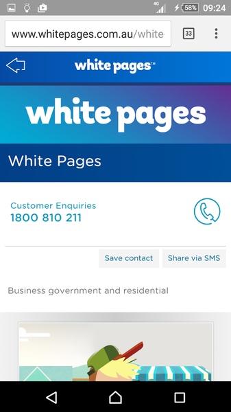 White Pages - Preview 1