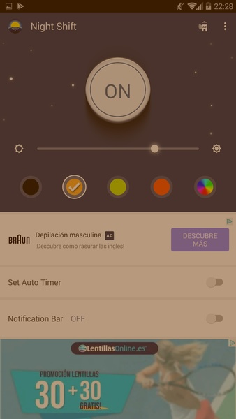 Night Shift Bluelight Filter for Good Sleep - Preview 1