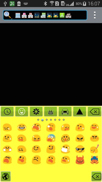 Emoji Keyboard 7 - Preview 1
