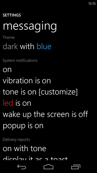 Messaging Metro Beta - Preview 3