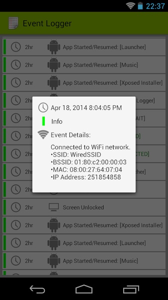Event Logger - Preview 1
