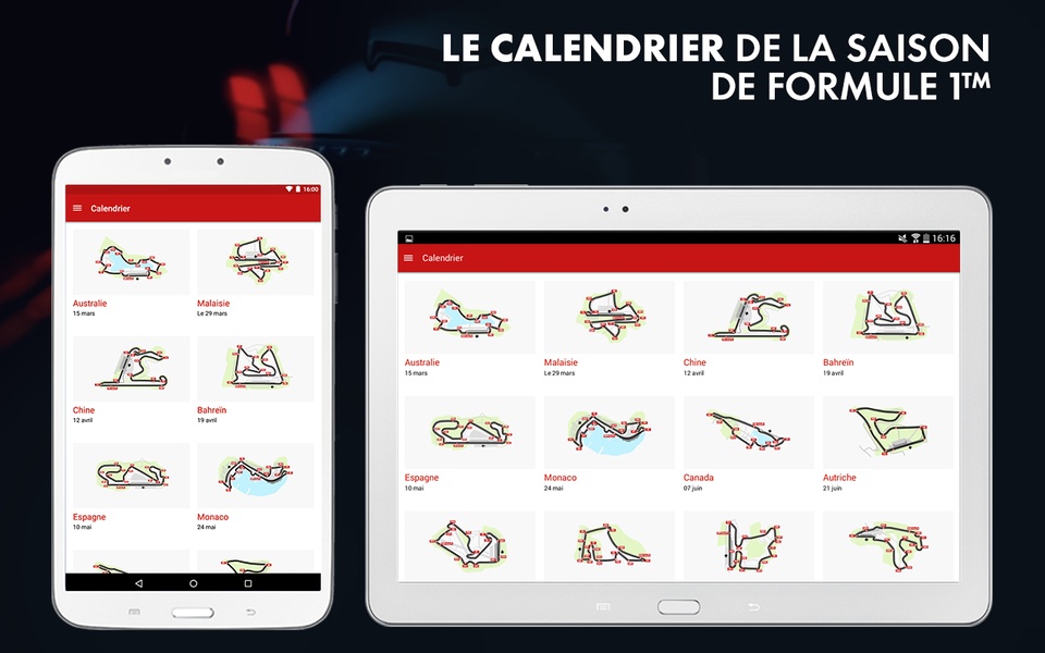 F1 App - Preview 2