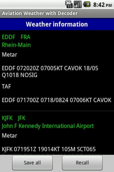 Aviation Weather with Decoder - Preview 4