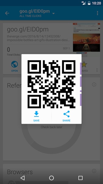 URL Shortener - Preview 5