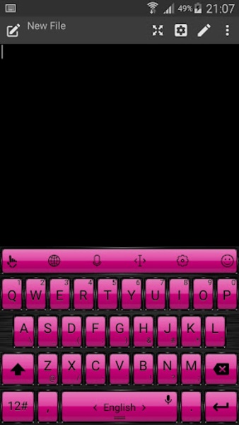 Theme x TouchPal Frame Pink2 - Preview 7