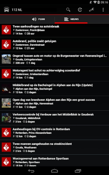 112 NL - P2000 meldingen - Preview 4