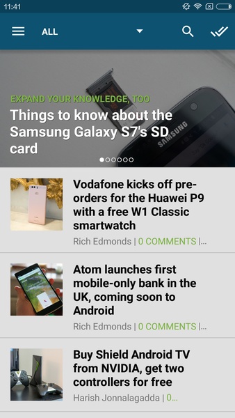 Android Central for Android - Preview 7