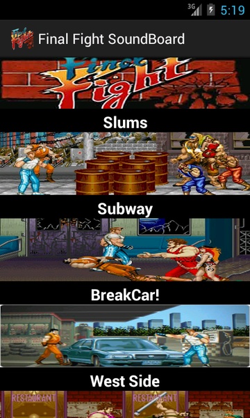 Final Fight SoundBoard - Preview 2