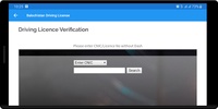 Driving License Verification screenshot 1