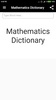 Mathematics Dictionary screenshot 4