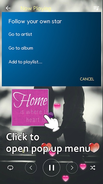 Heart Music Player - Preview 4