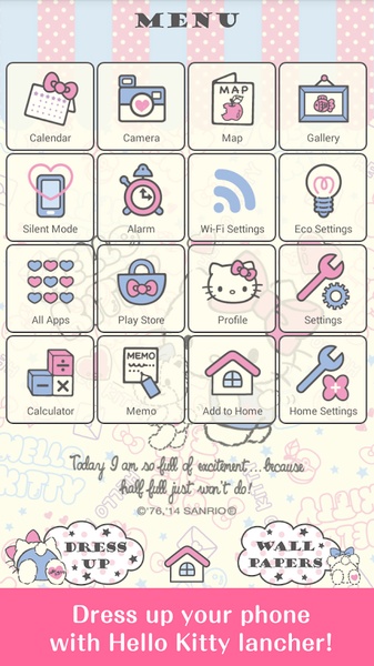 Hello Kitty Launcher Tiny Cham - Preview 1
