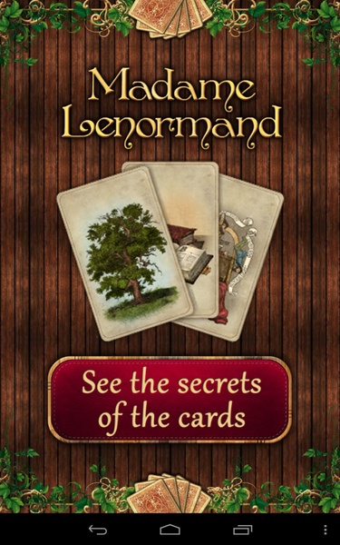 Tarot Madame Lenormand HD::Appstore for Android