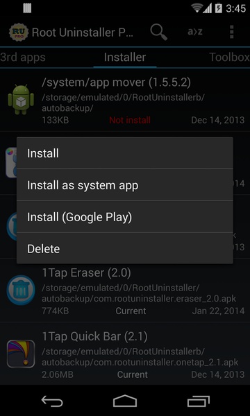 Root Uninstaller - Preview 3