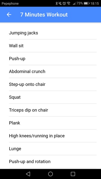 Seven Minutes Workout - Preview 4