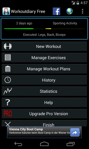 Workoutdiary Free - Preview 8