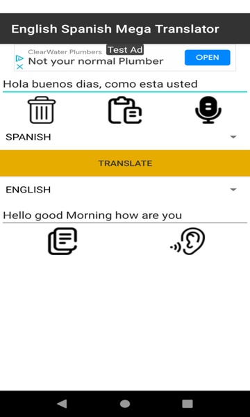 English Spanish Mega Translator - Preview 2