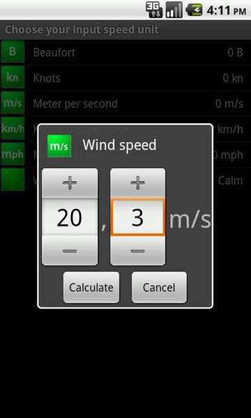 Marine Wind Calculator - Preview 4