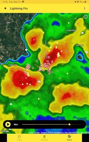 My Lightning Tracker - Preview 4