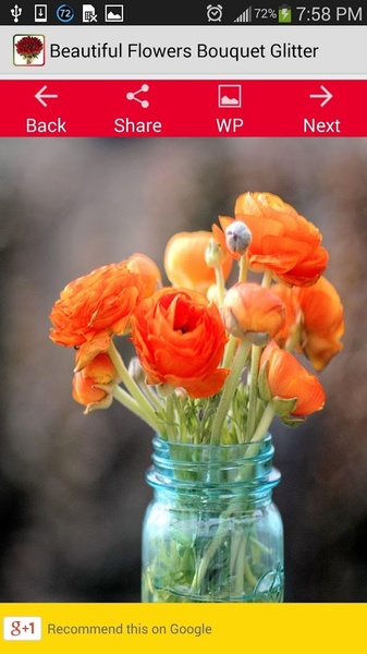 Beautiful Flowers Bouquet Glitter - Preview 6