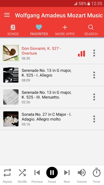 Wolfgang Amadeus Mozart Music - Preview 4