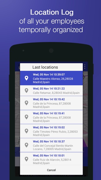 Track my Phone - For Business - Preview 4