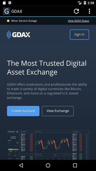 GDAX - Preview 3