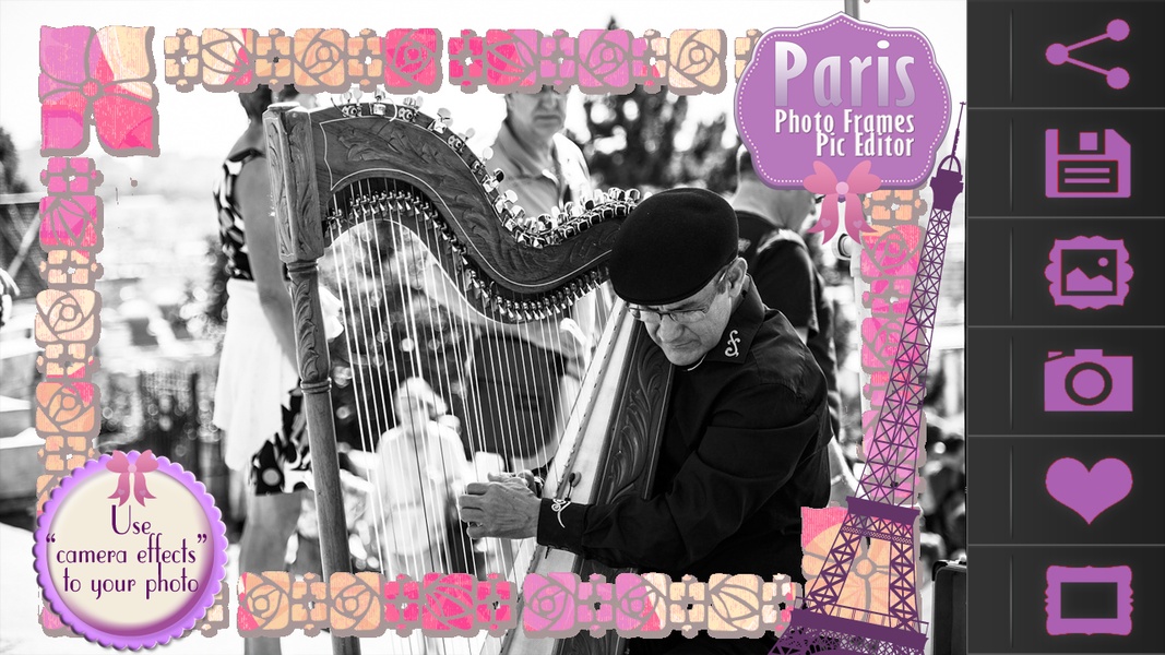 Paris Photo Frames Pic Editor - Preview 4
