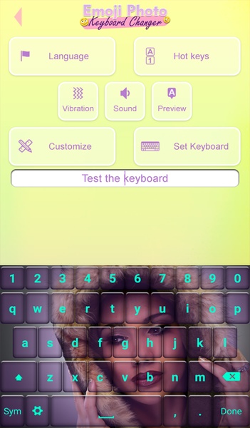 Emoji Photo Keyboard Changer - Preview 1