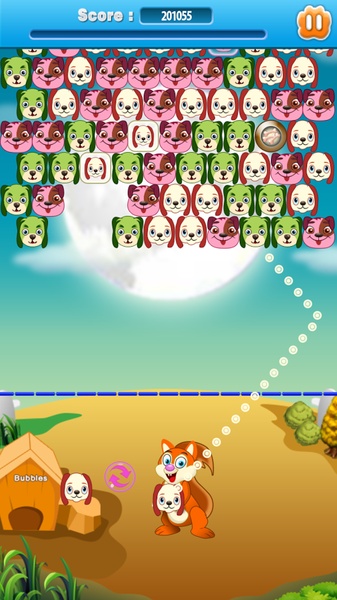 Cute Dogs Bubble Shooter - Preview 4