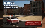 Ambulance Driver Rescue 3D Sim screenshot 7