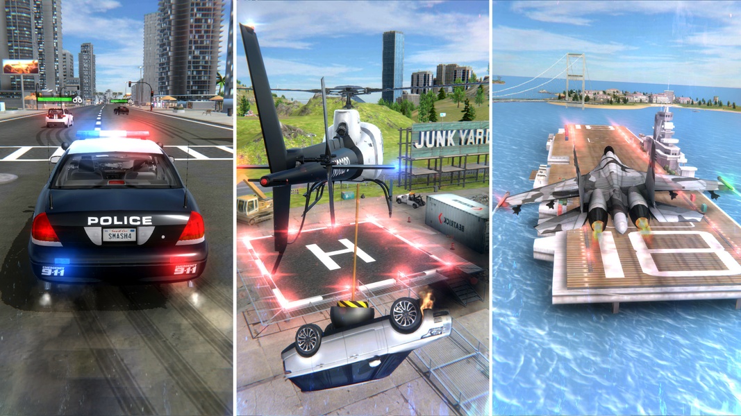 911 Highway Traffic Police Car Drive and Smash 3D Parking Simulator game::Appstore  for Android