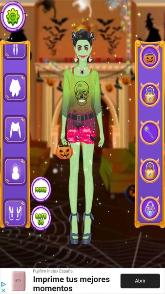 Halloween Dress Up Girls - Monster Dress Up Game for Android