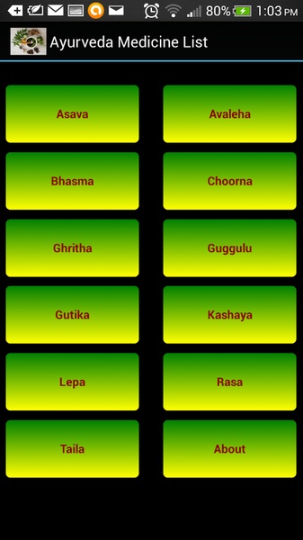 Ayurveda Medicine List - Preview 2